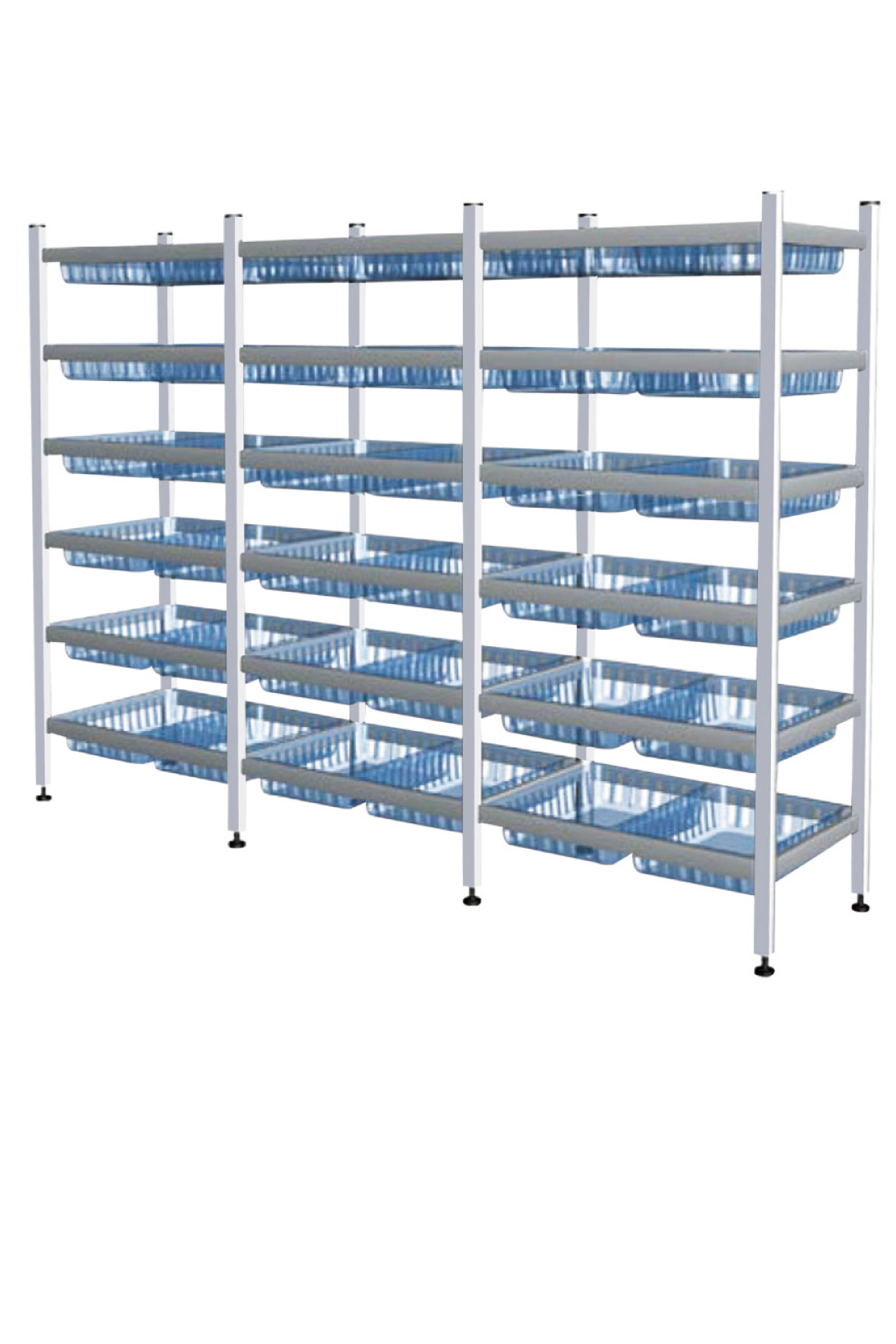 輕型鋁合金貨架（框架藥盒式）